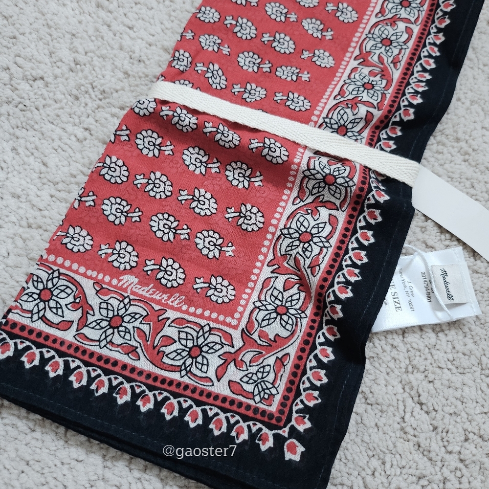 Madewell Organic Cotton Bandana - Picture 4 of 6